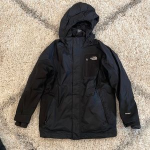 The North Face 3 in 1 Boys Black Coat